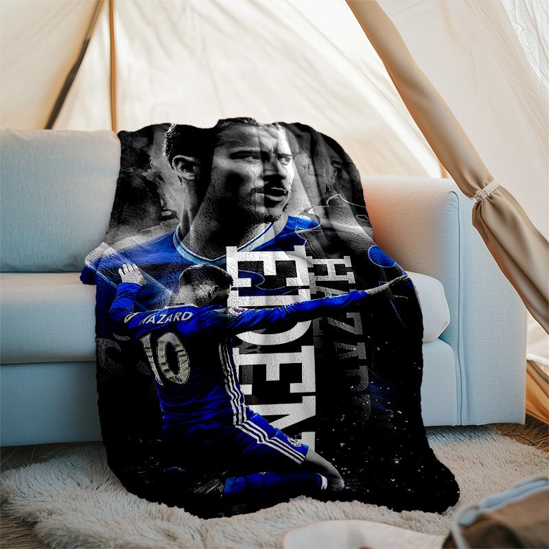 Chelsea FC Logo Aufdruck Decke—weich,warm;Vielseitige Decke für alle Jahreszeiten – perfekt als Klimadecke, Nickerchen-Decke