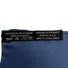 Excellent HERMES scarf Petit Carré Carré 45 Gavroche All-over print Navy silk Used