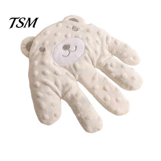 Guante para Bebé con Palma Suave Automático Prevención de Sobresaltos Eléctrico Almohada Eléctrica para Bebés Ayuda para Dormir Recién Nacidos Peluche de Dibujos Animados