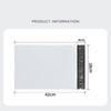 10Pcs Grey White Express Bag Self Sealing Mail Bag Envelope Waterproof Bag Shipping Express Envelope Packaging Bag