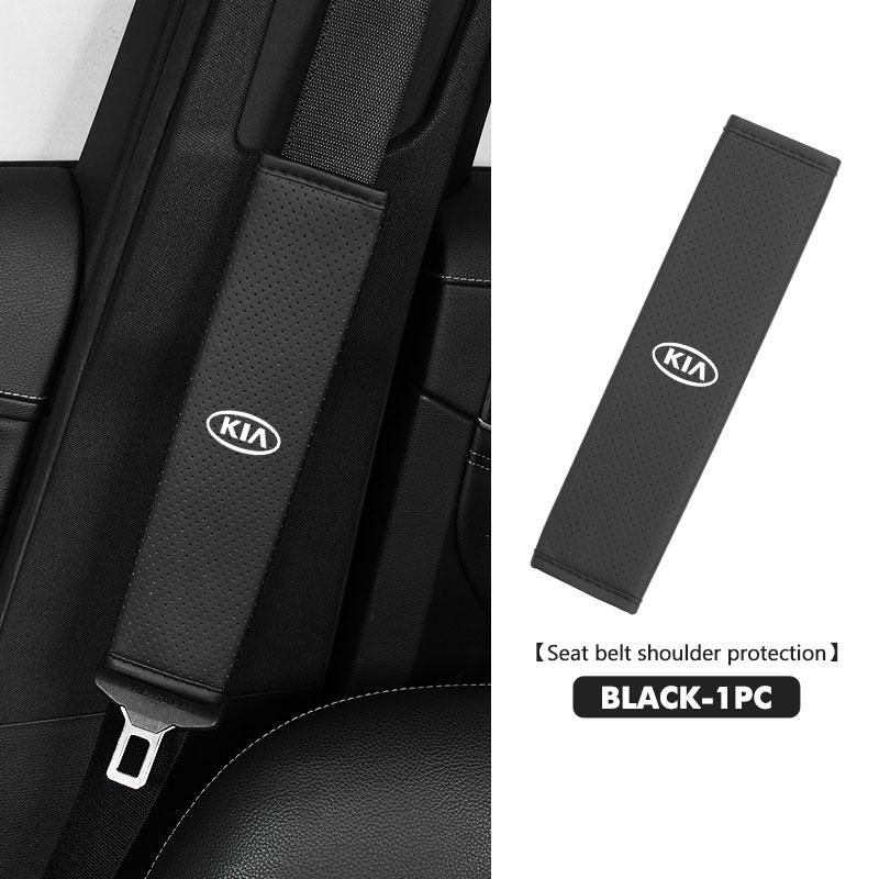 TTVF7 Universal Car Seat Belt Shoulder Protection Pad Accessories For KIA Ceed Sportage Rio K5 K2 Optima Cerato Proceed Venga
