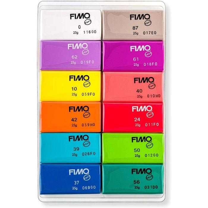 Fimo Softpaste Set - Graine Creative - 261626 - Brilliante Farben - Für kreative Hobbys