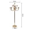 Large Wedding Gold Candelabra Floor Candelabras Centerpieces Decorations For Weddings Event