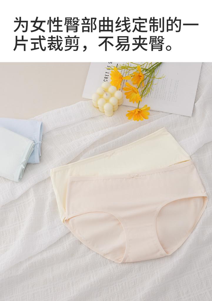 3-Pack Seamless Cotton Underwear for Women