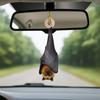 Bat Christmas Ornament, Hanging Bat Ornament for Tree, Realistic Strength-Down Bat Decor, Haunting Christmas Tree Hanging Ornament, Horror Bats