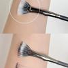 Custom Curved Ultra-Fine Comb Brush for Eyebrows and Sunflower Lashes