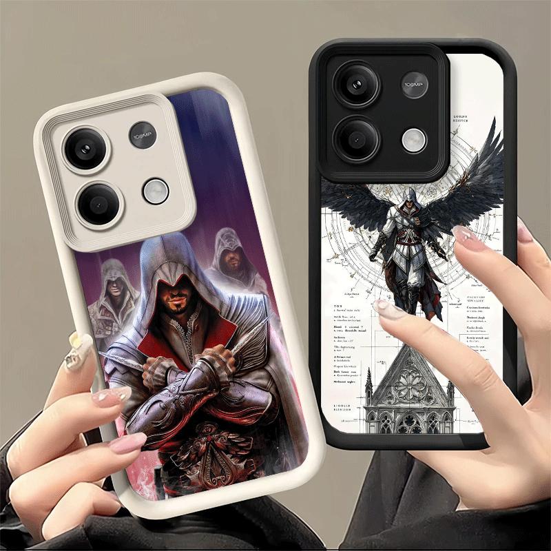 Phone Case for Xiaomi Redmi Note 15 14 13 Pro Plus A-Assassins Game Creed Shell 12S 11 11S 11T 5G 14S Soft Silicone Funda