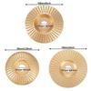 100mm Diameter Woodworking Grinding Wheel Arc Shape Wood Carving Disc Sanding Wheel  Wood Polishing