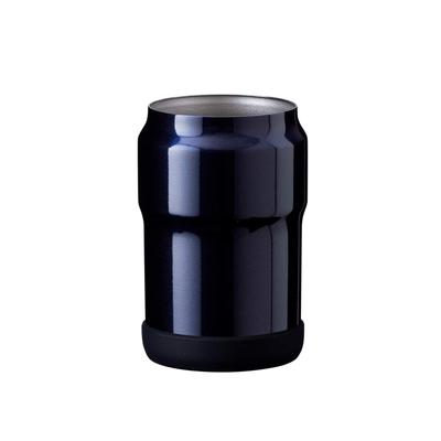Atlas Kühlbecherhalter für 350ml Dosen Vakuum Campingdosen, Camping, Outdoor, Bier, Isolierung, Ausrüstung, Marineblau, AWCH-350NV