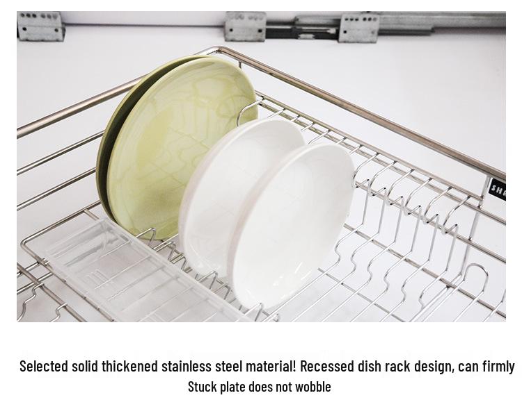 Shane Dvouvrstvý výsuvný košový zásuvkový regál pro kuchyňské skříňky