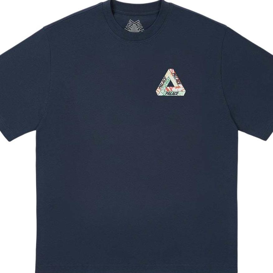 Palace T-shirt Jungle Dream Blu Unisex Top Blu P27TS106
