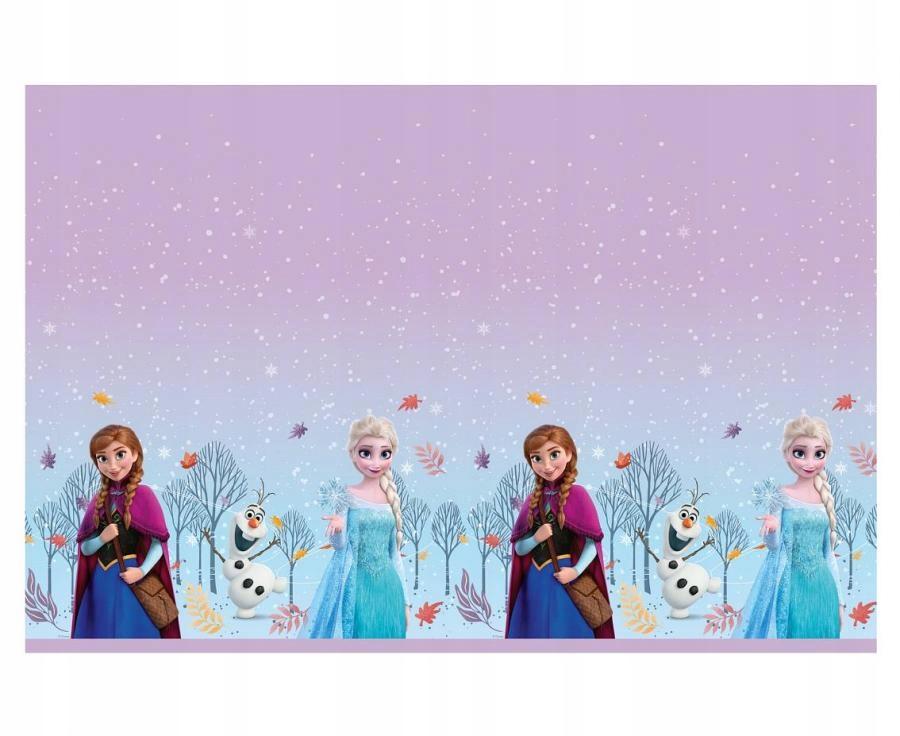Obrus Foliowy Na Stół Frozen Kraina Lodu Elsa Anna Urodziny Party 120X180Cm