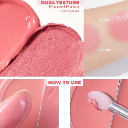 TONYMOLY Cheek Tone Lip And Cheek Duo Balm 4.8g[Zootopia Limited Edition]