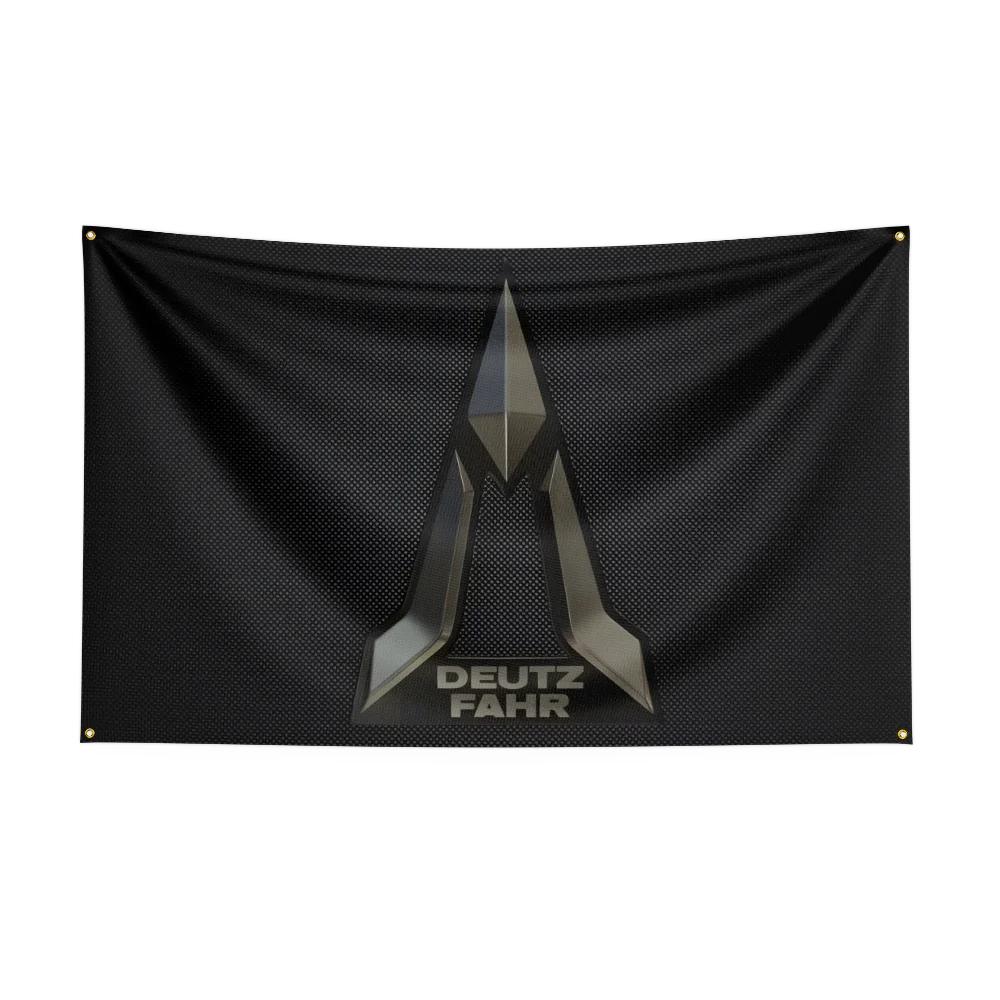 35ft DDeutz AGs Tractoren Vlag Polyester Digitaal Bedrukte Gereedschap Wandkleed Banner Gordijn Voor Decor B