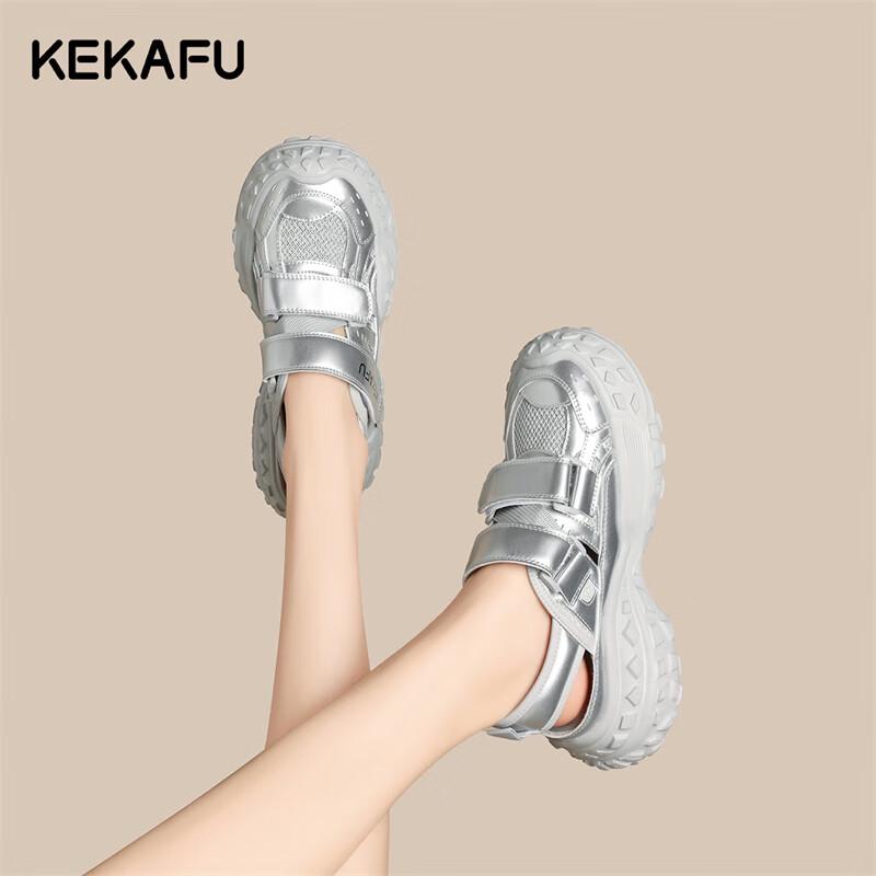 Kekafu Women s Summer Platform Casual Shoes 36