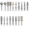 Diamond Milling Cutter Nail Drill Bits Set For Manicure Accessory Pedicure Eletric Machine Nail Bit Brush Burr Tool
