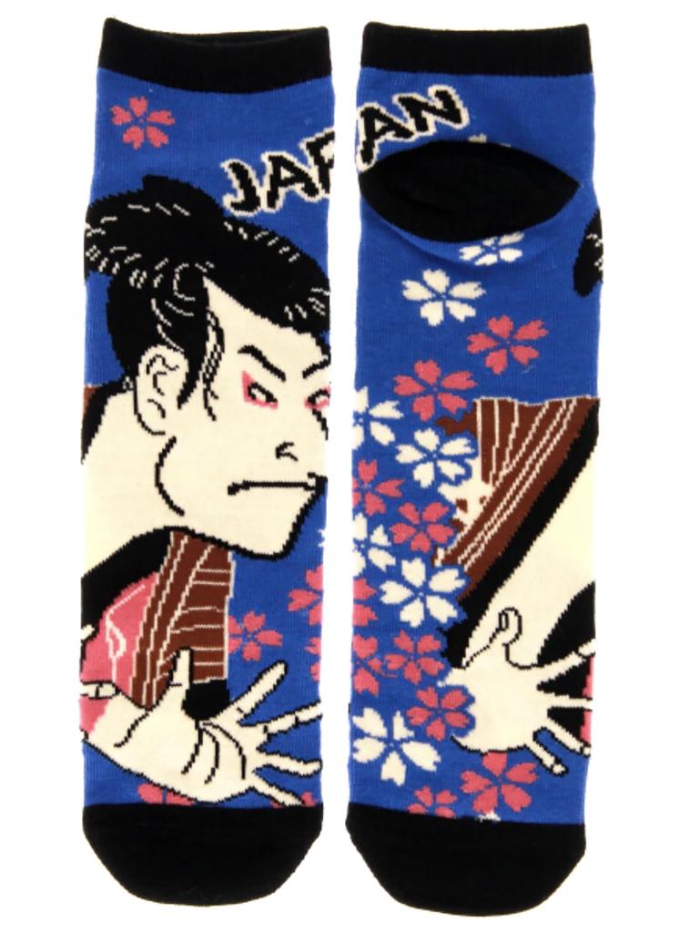 Set Compression Japanese Numbered [Kurochiku] 3-Pair Socks, Pattern, Men's (Approx. 28-30cm) (JP, Sizes, 28.0 cm, 30.0 cm, Regular, Standard, Beige,