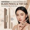 Fashion Double Head Eyebrow Pencil Waterproof Long Lasting Eyebrow Stick Makeup Tool Smooth Eyebrow Pen Beauty
