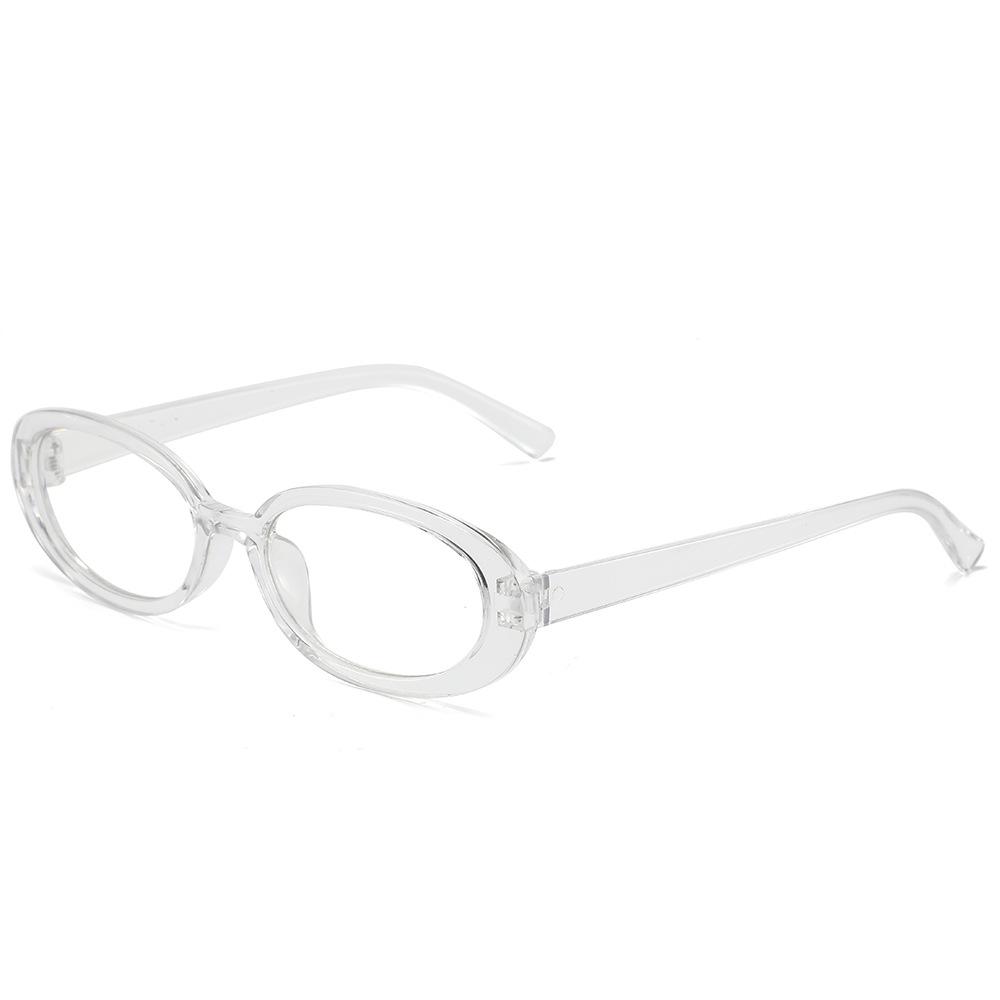 Occhiali da Sole Piccoli Ovali Classici Retrò Donna Moda Lenti Champagne Ombreggiati UV400 Uomo di Tendenza Occhiali da Sole per Fotografia di Strada