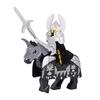 Medieval Military Gondor Knights lotr Figures Set Warrior Armored Soldiers War Horse Army Weapons Shield Sword Helmet Bricks Toy