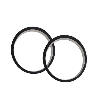 2pcs Aluminum Alloy 6.5inch Speaker Mount Speakers Pad Adapter Plates Bracket Ring Mat Car Refit 6.5''