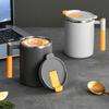 Insulated Stainless Steel Mug with Handle Beverage Holder Drinking Cup with Lid for Hot Drink Household Coffee Drinkware