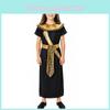 Halloween Cosplay Costume Ancient Egyptian Pharaoh Outfit For Kids And Teens