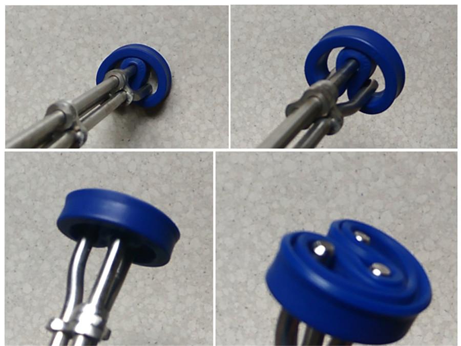 3Pcs Lengthened 18CM HOLE HYDRAULIC CYLINDER PISTON ROD SEAL U-CUP INSTALLATION TOOL Seal U-Cup Kit