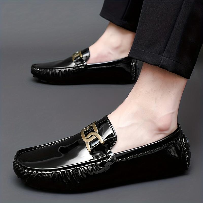 Leather Lofers for Men Luxury Brand 2024 Slip On Casual Moccasins Italian Male Driving Shoes Chaussure Homme Designer Boat Shoes