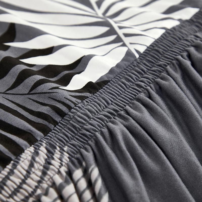 1 Stück Blumendruck Elastischer Sofabezug Antischmutziger Spandex-Sofabezug Möbelschutz für Schlafzimmer Büro Wohnzimmer Wohnkultur