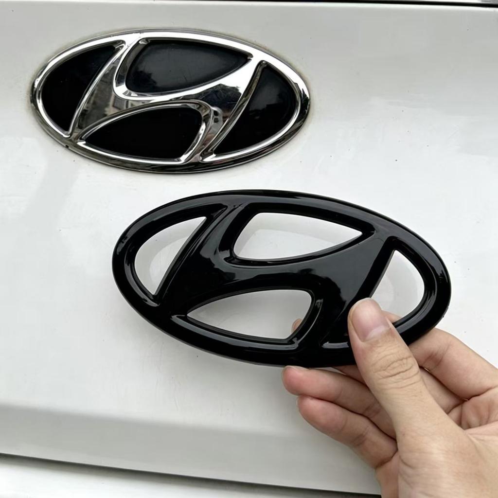 Griglia anteriore posteriore Auto Emblema ruota Accessorio Per Hyundai Genesis N-LINE I10 I20 I30 I40 IX20 IX35 Kona Getz Veloster Tucson Elan XX5