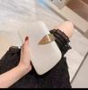 Women's Fashion Classic Leaf Buckle Box Dinner Bag Clutch Party Bag Annual Party Reception Handbag Chain Bag Wedding Mini Ba