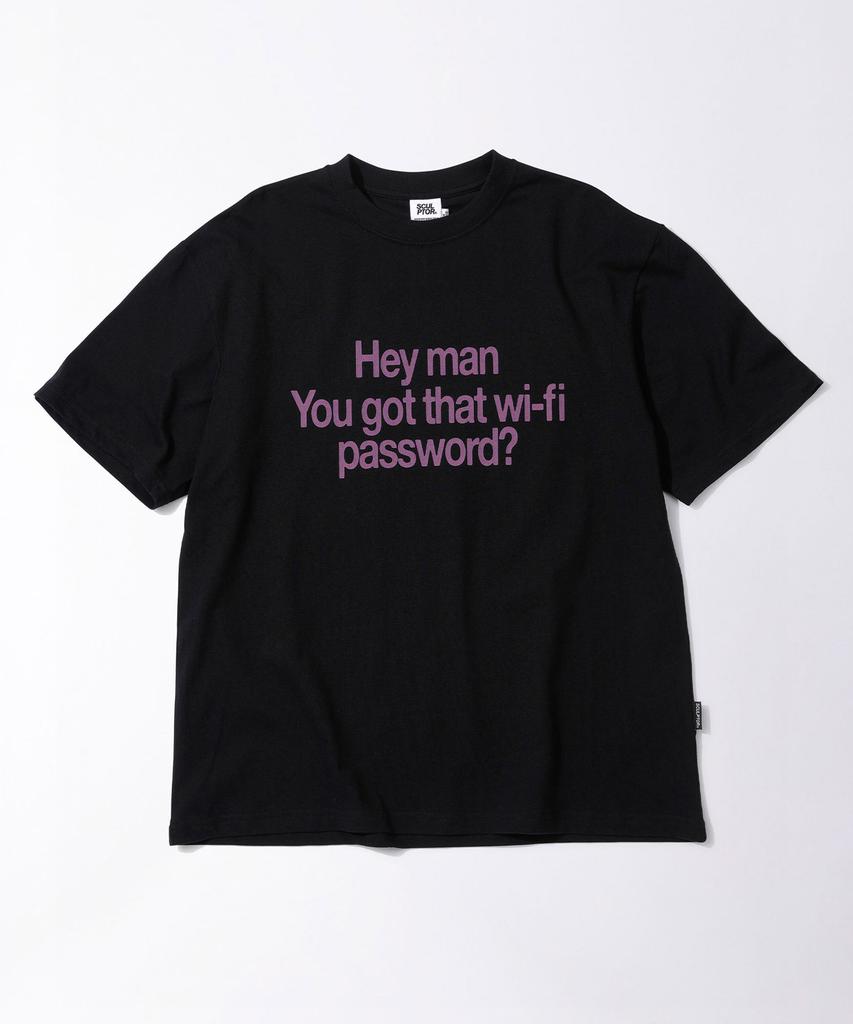 SCULPTOR Wi-Fi Begger Tee Black
