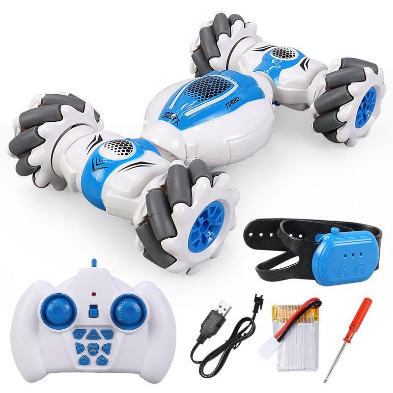 

2.4G RC Stunt Car Remote Control Watch Gesture Sensor Electric Toy RC Drift Car 4WD Rotation Kids Christmas Gifts