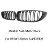 Front Bumper Kidney Gloss Black Matte Black Grill For BMW 4 Series Gran F32 F33 F36 F80 F82 M4 2013-