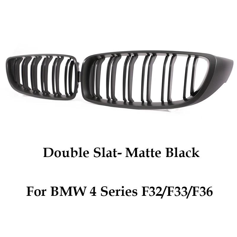 Front Bumper Kidney Gloss Black Matte Black Grill For BMW 4 Series Gran F32 F33 F36 F80 F82 M4 2013-