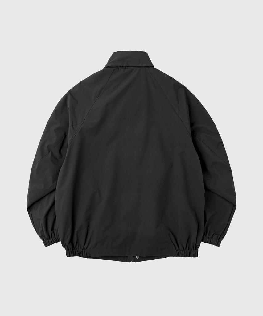 Lettercomo Waterproof Windlight Parka Jacket Black
