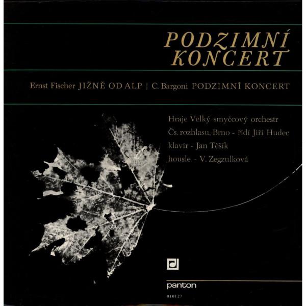 LP Record ERNST FISCHER C. BARGONI RICHARD Podzimni Koncert Varsavsky Koncer 010127 PANTON 1971 Czechoslov Classical Used
