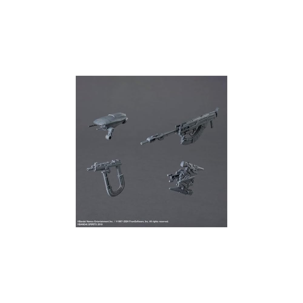Armored Core VI Fires of Rubicon Schneider Nachtreiher 30mm Steel Haze Model Kit
