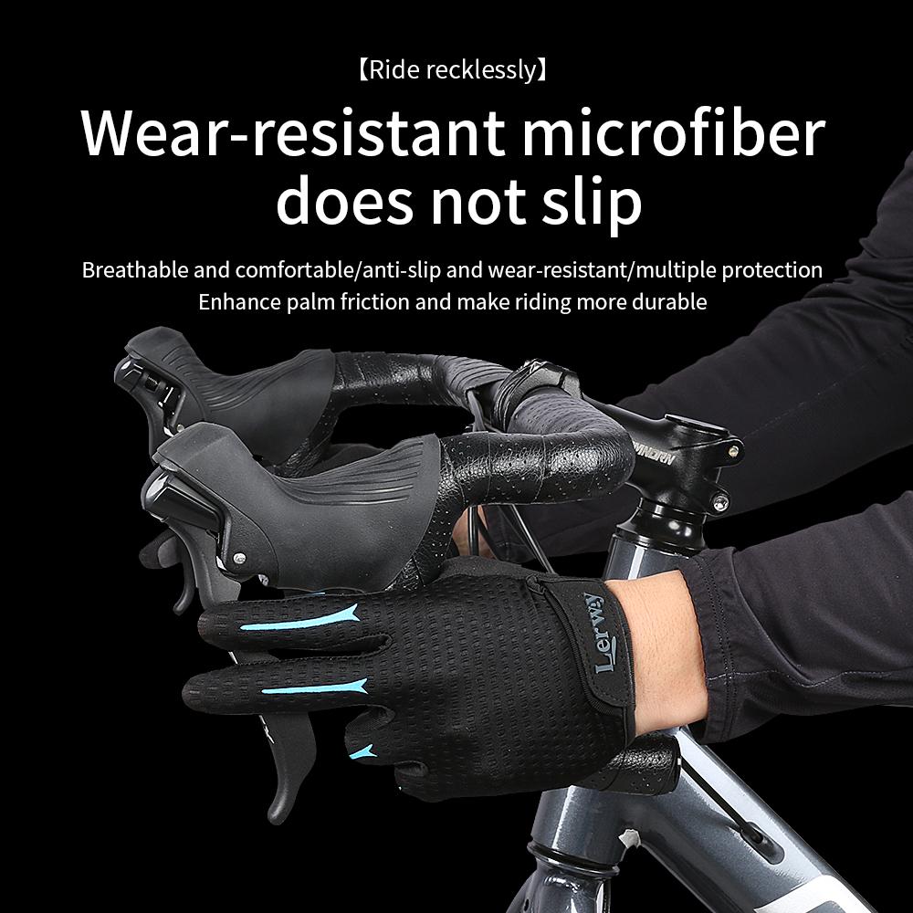 Men's Women's Breathable Cycling Gloves for Road Cycling Motorcycle Hiking with Anti-Slip Shockproof Pads