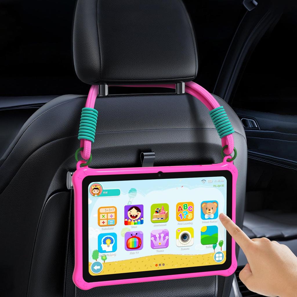 PRITOM YouTube Kids Google Kids Space Time Lightweight GMS 32GB Perfect for or Graduations Kids' Tablet, 7-inch, & Compatible, Limits, Drop-Resistant,