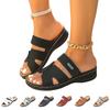 Women's Fashionable Casual Plus-Size Slide Sandals