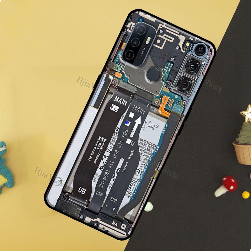 Motherboard Circuit Board For OPPO F5 F7 A52 A72 A1K A5S A15 A83 A91 A31 A53 A9 A5 2020 Reno 4 Pro 2Z Phone Cover