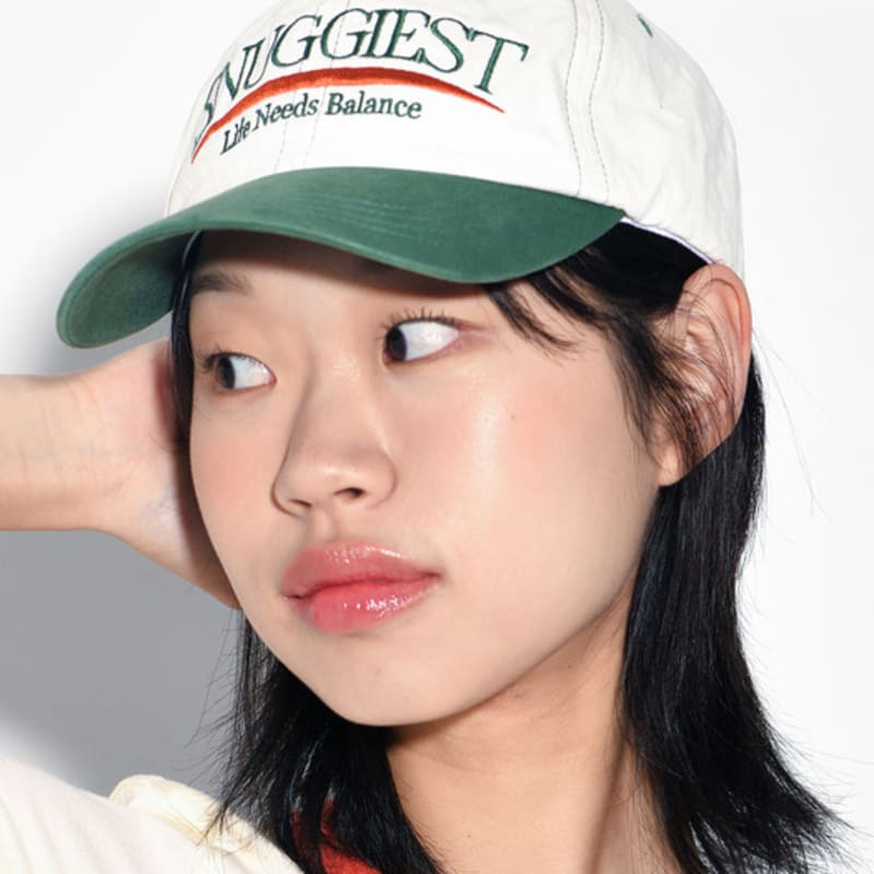 SNUGGIEST Washed Ball Cap[Vintage Green]
