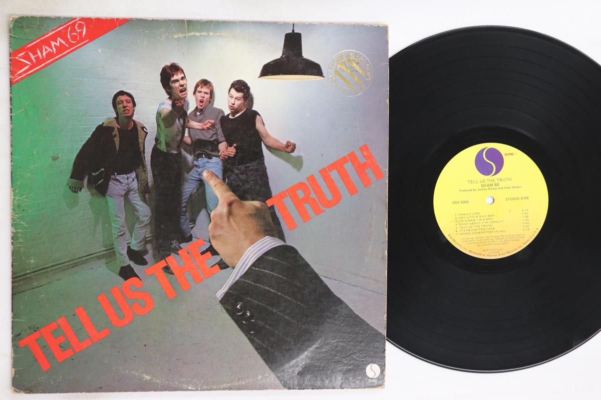

LP Record SHAM 69 - Tell Us The Truth SRK6060 SIRE 1978 US Rock Used