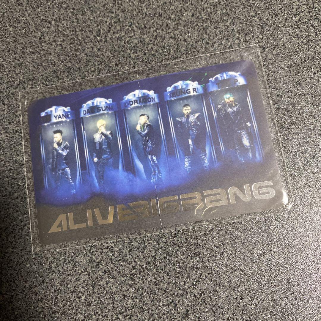 

[USED] BIGBANG ALIVE TOUR IN SEOUL Concert CD Card