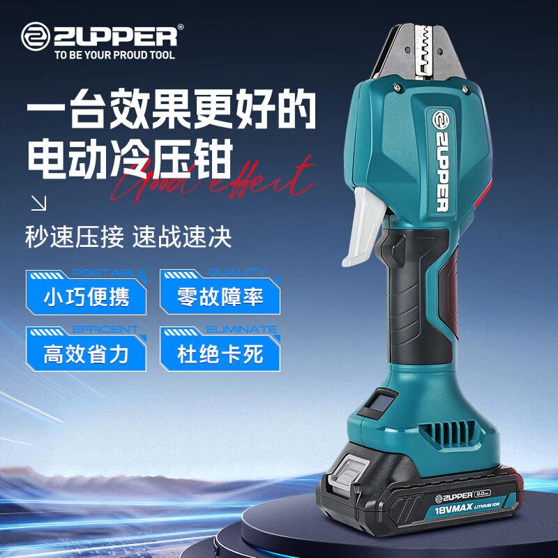 ZUPPER Electric Crimping Pliers CN plug (adapter included)