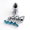 Anal Plug 5 Size Crystal Anal Plug Stimulator Anal anal massage dilatancy toys g-point massage sexual wellness adult pleasure