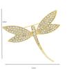 High-End Floral Brooch: Elegant Women's Corsage Pin for Suits