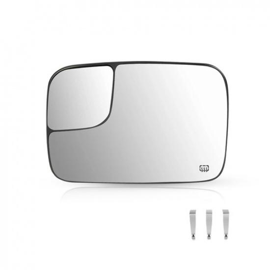 Tow Mirror Glass Outer Driver Side For DODGE RAM 3500 PICKUP 2005-2009 5161011AA